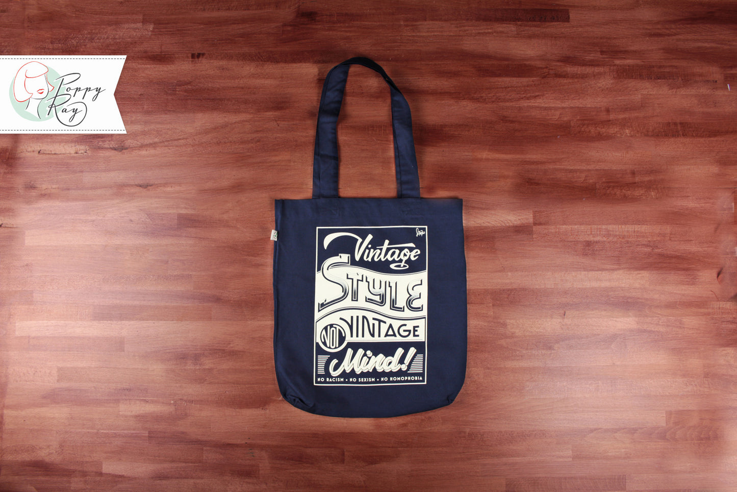 Bag “Vintage Style, not Vintage Mind” organic cotton