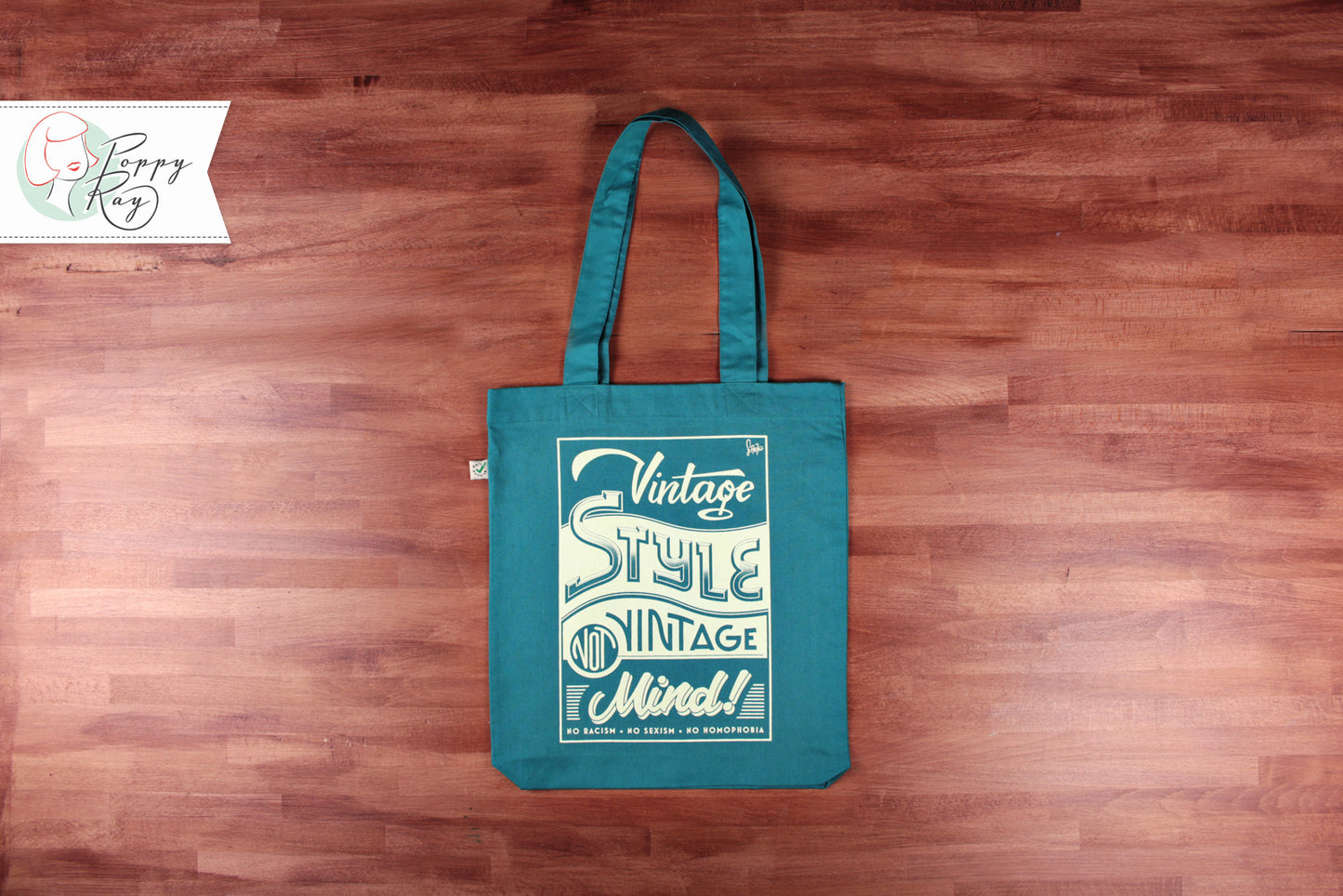 Bag “Vintage Style, not Vintage Mind” organic cotton